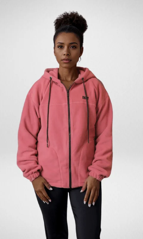 (ORIGINAL) DKNY Women Jacket - Cashmere Anorak Shell Jacket Lightweight Jacket