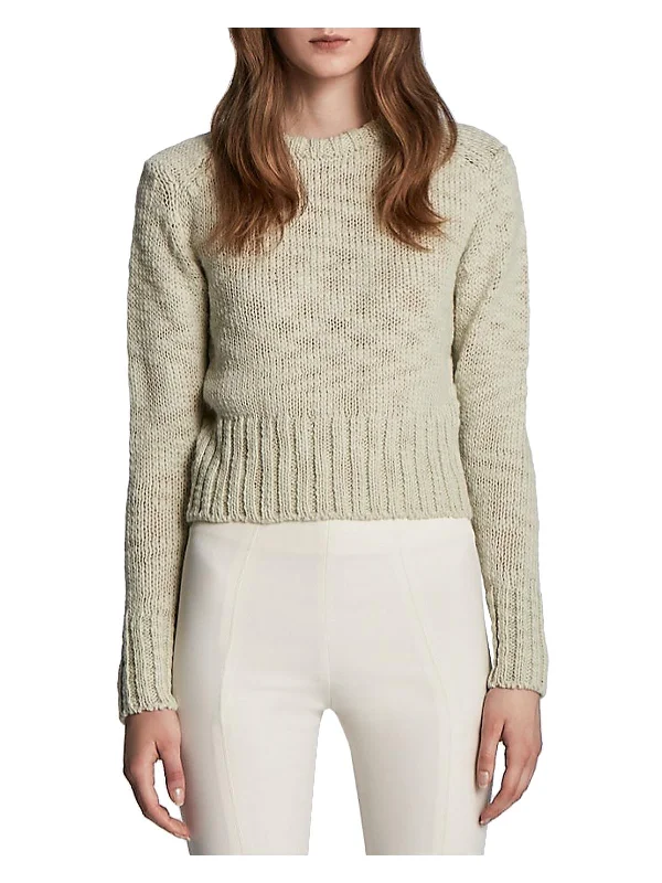 Womens Wool Pullover Sweater Fitted Loose Oversized